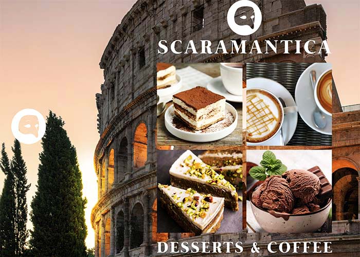 Selection of Desserts at Scaramantica